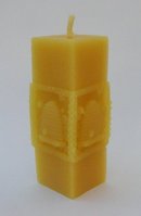 Handmade beeswax candles