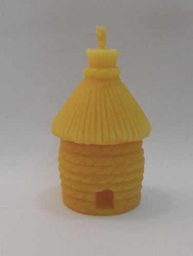 Beeswax candles - Thatched Skep