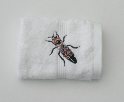 Luxury Bee Embroidered Hand Towels